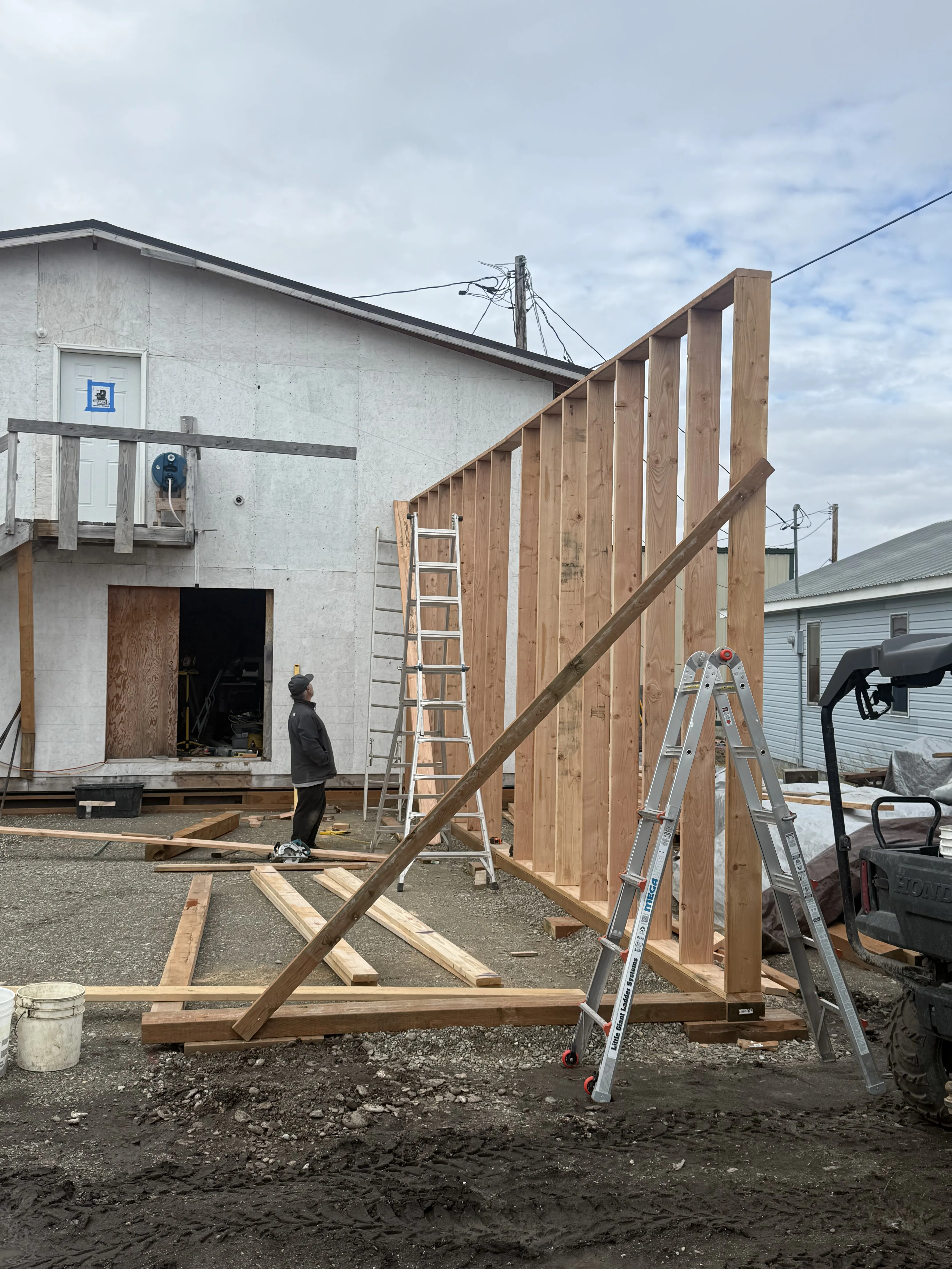 Late-year village visits, community gatherings, and cold-season preparations.