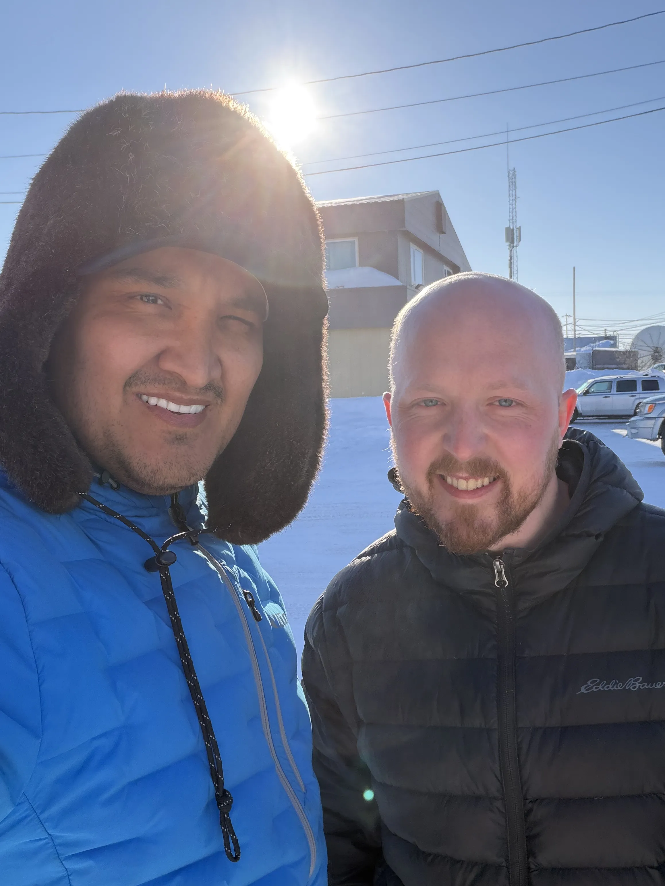 Recent cold-season village trips, snowmachine travel, and Arctic winter ministry.