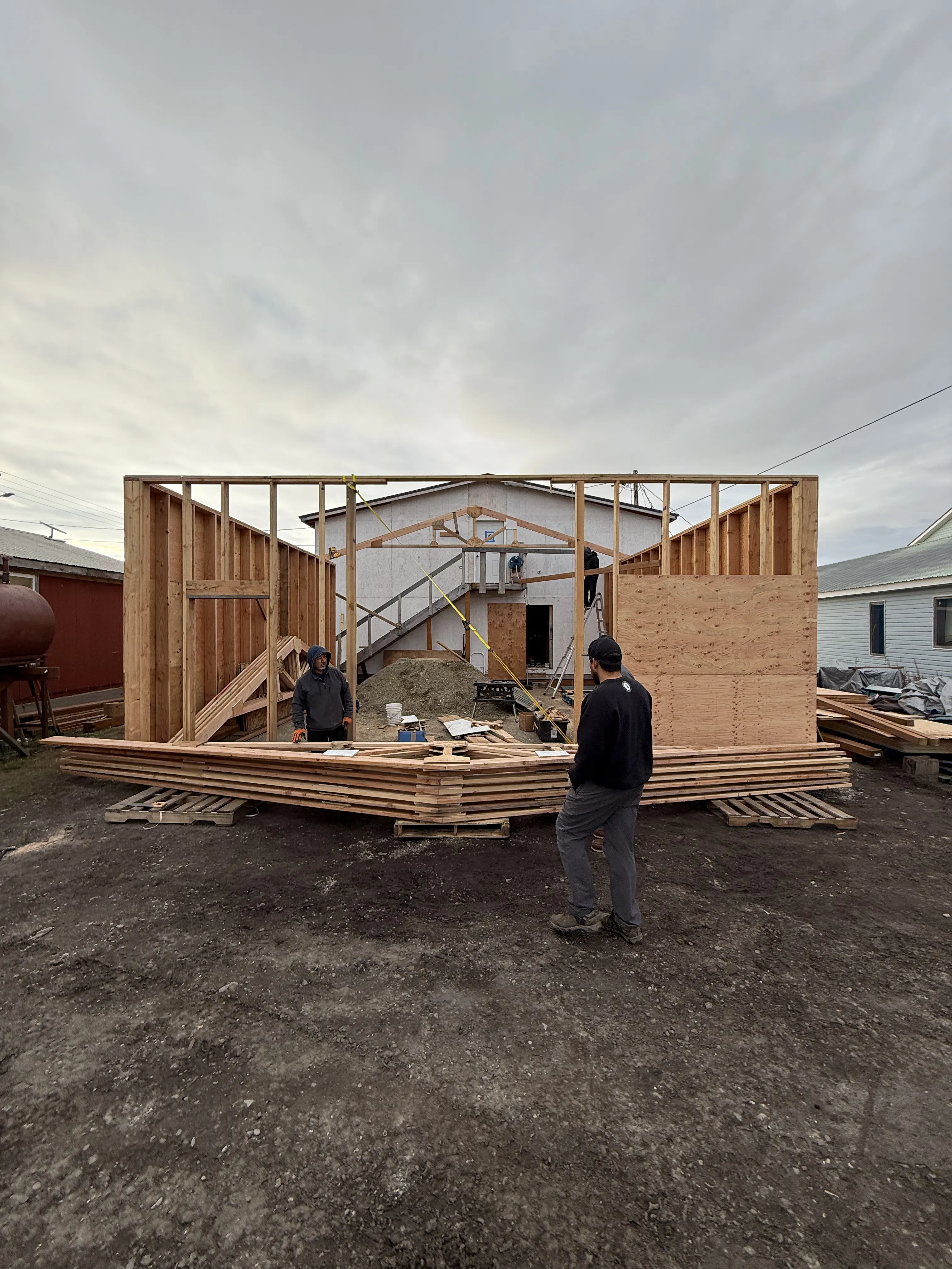 Late-year village visits, community gatherings, and cold-season preparations.
