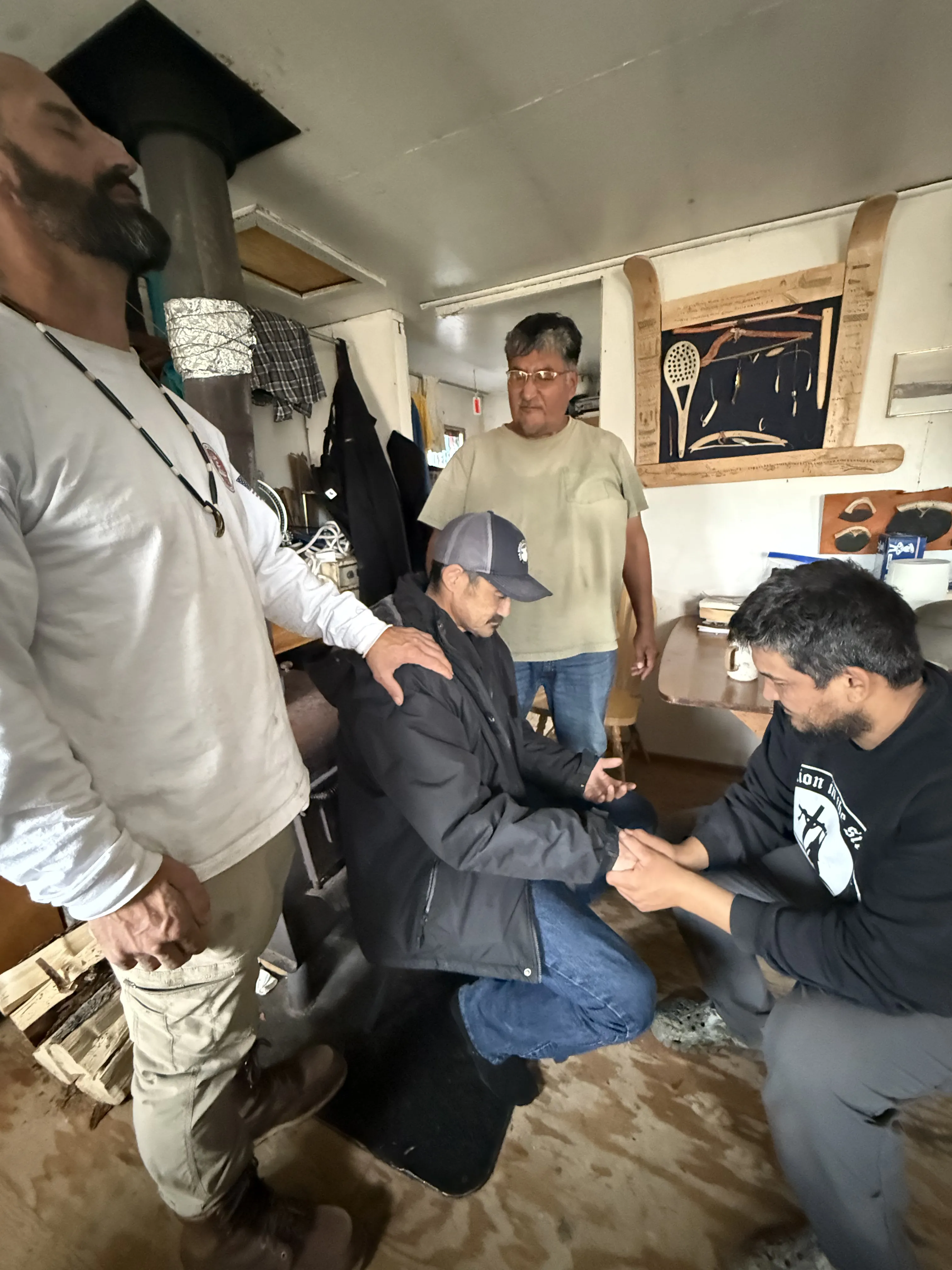 Late-year village visits, community gatherings, and cold-season preparations.