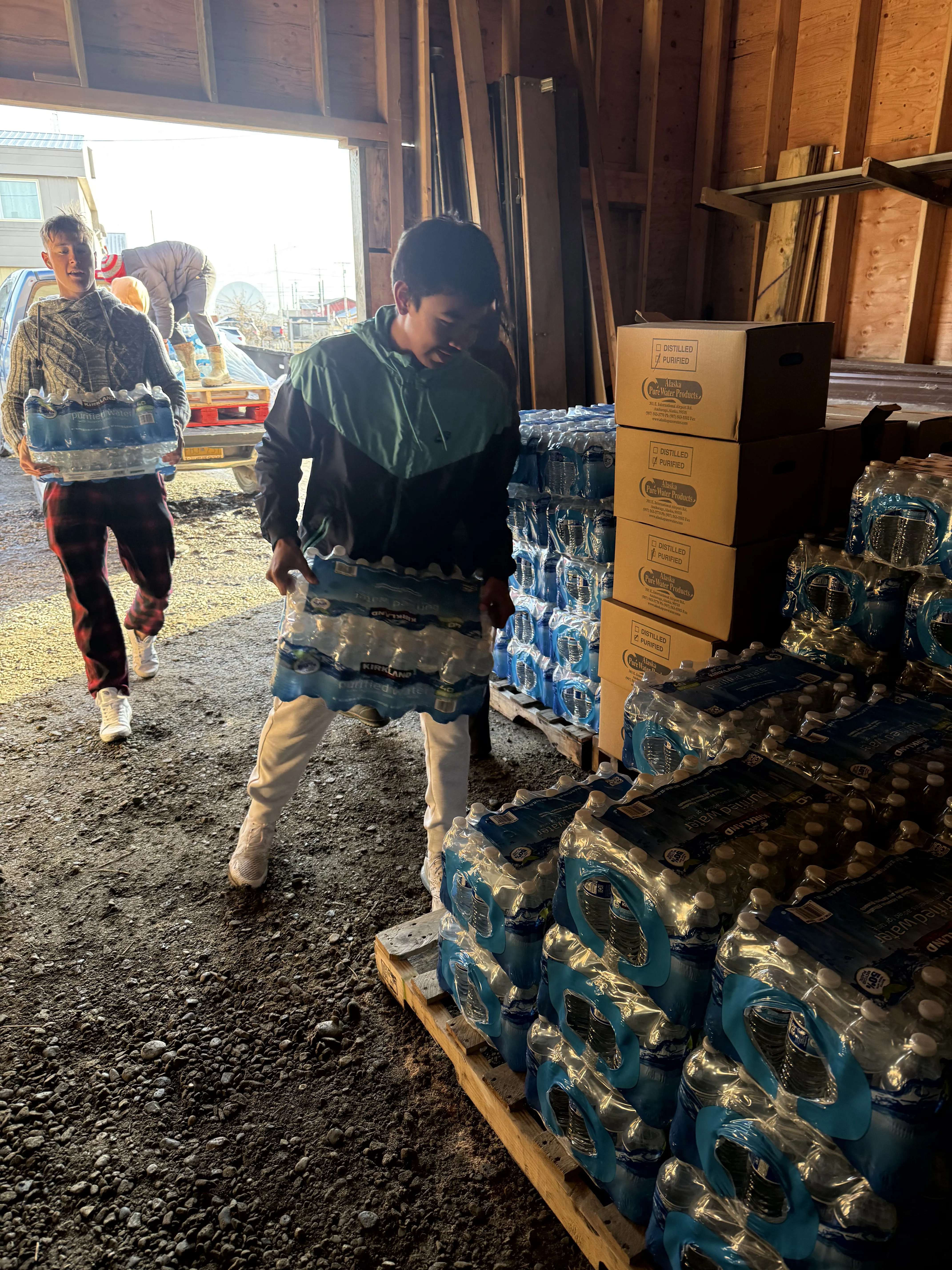 Late-year village visits, community gatherings, and cold-season preparations.