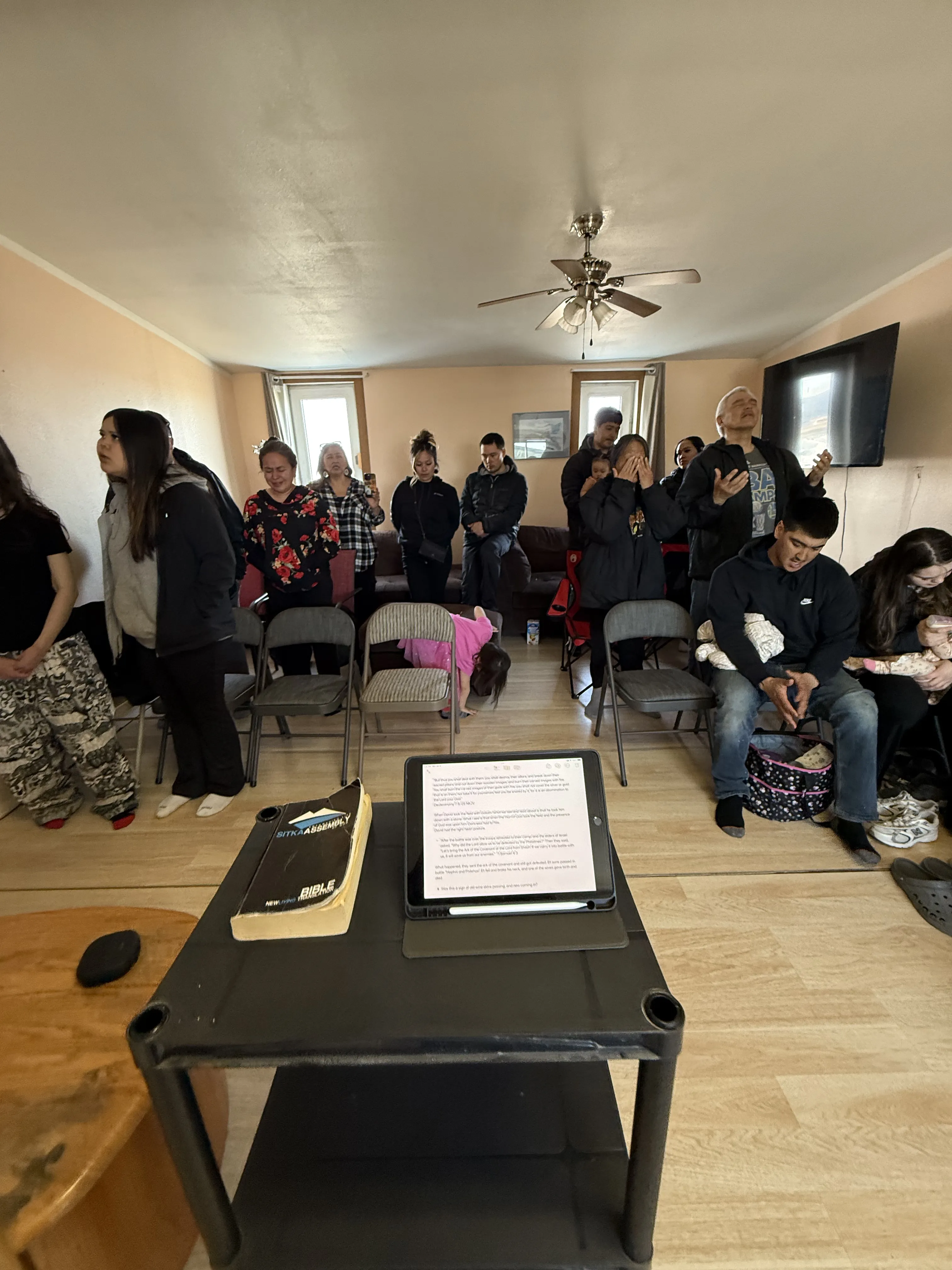 Warm-season outdoor revivals, camp meetings, and village outreaches across Northwest Alaska.