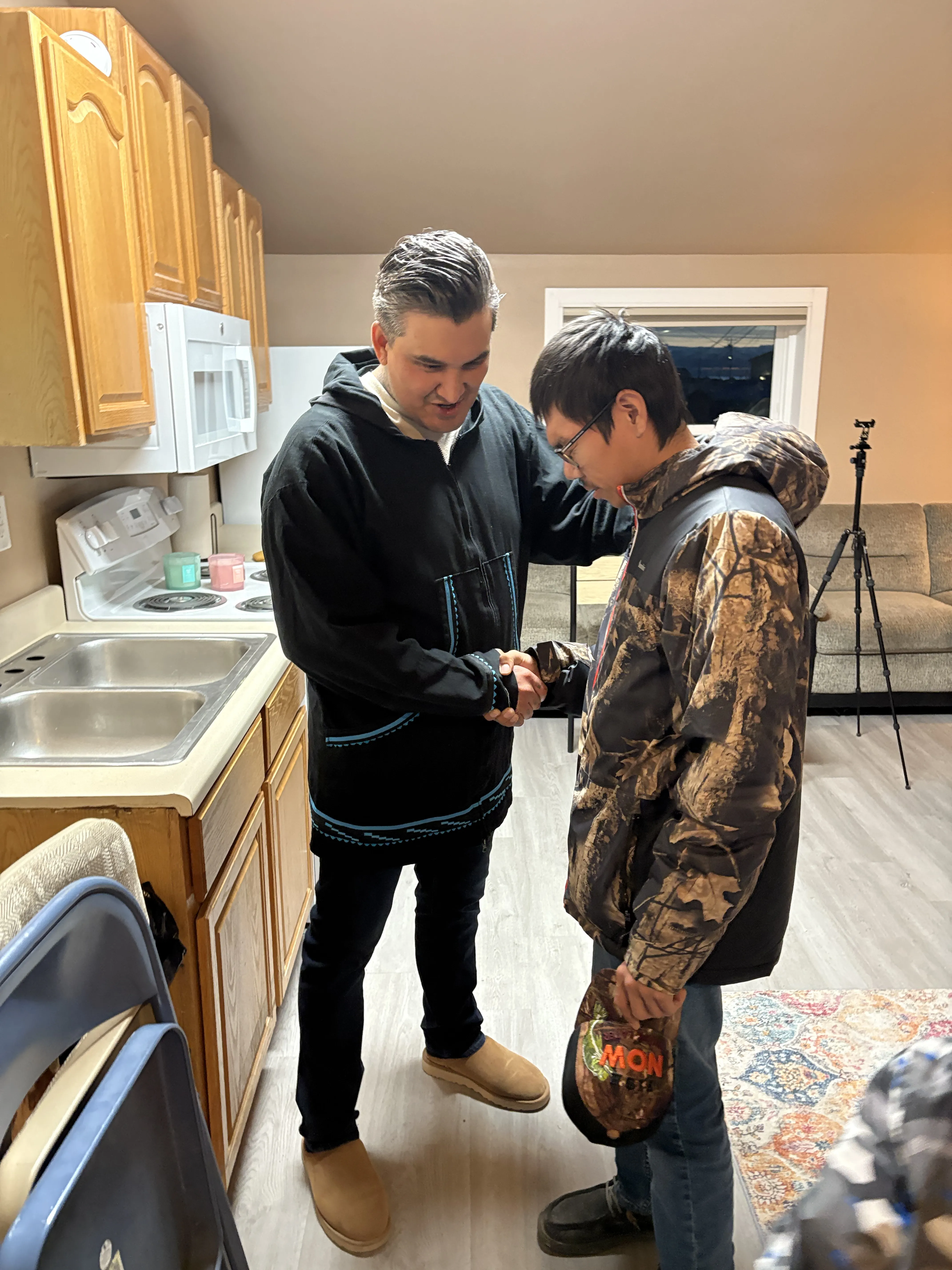 Late-year village visits, community gatherings, and cold-season preparations.